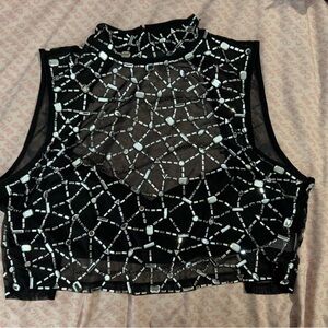 MOVING SALE!! $15!!Rhinestone Two Piece Club Dress